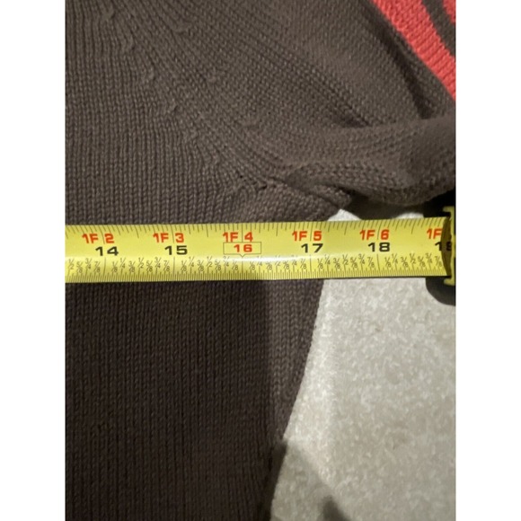 REI Sweater Women's Large Brown‎ Full Zip Knit Cardigan Long Sleeve Outdoors - Picture 4 of 5